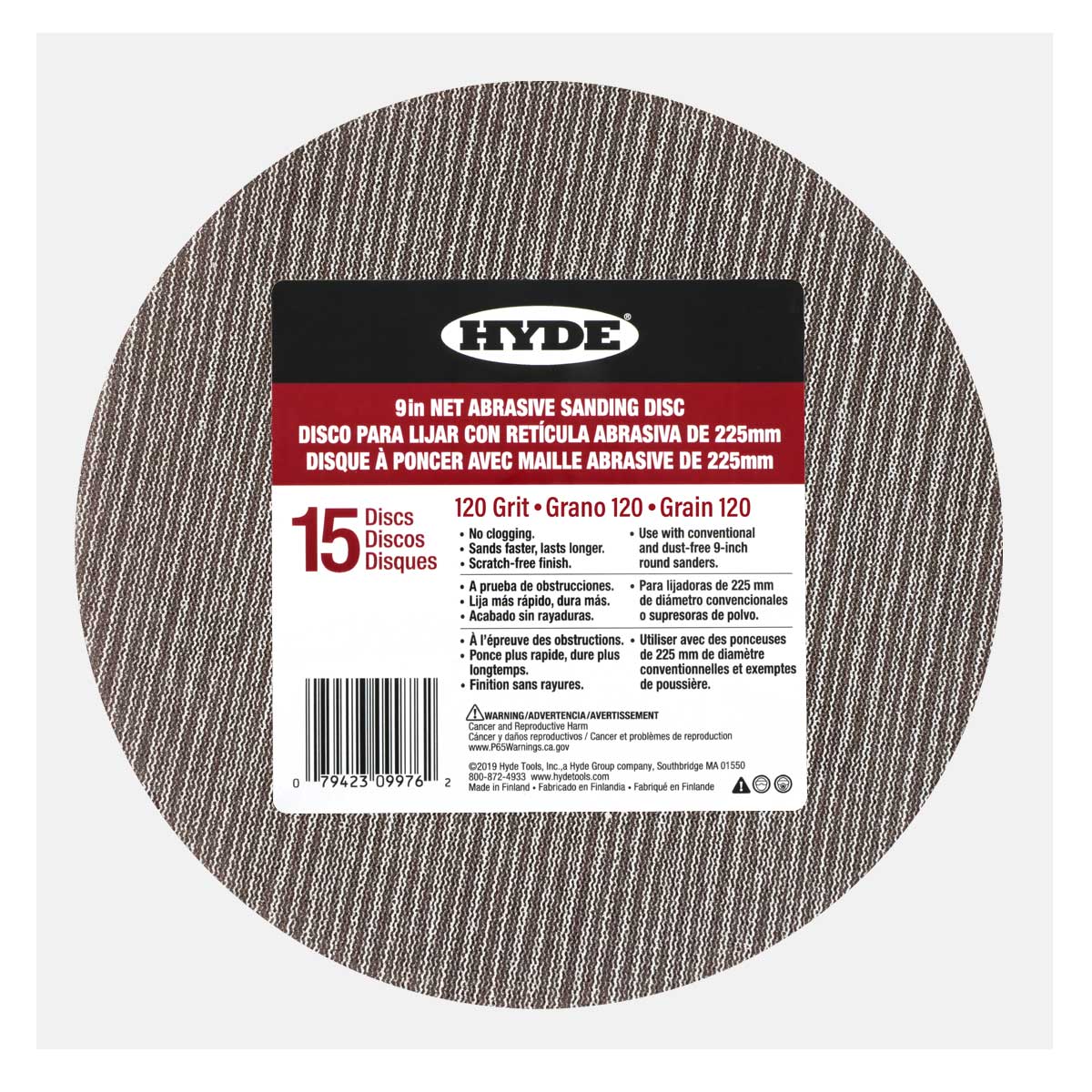 Hyde Net Abrasive Sanding Discs 120